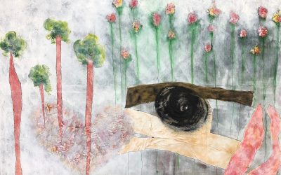 Het steeltje rood, het bloemetje groen